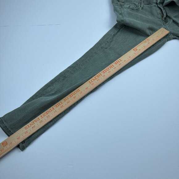 Mother Jeans Womens 29 Fantasy Forest  The High Waisted Looker Ankle - Picture 5 of 16